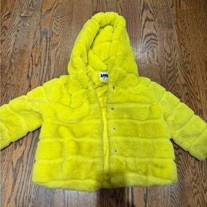 Size 6:   Apparis faux fur coat